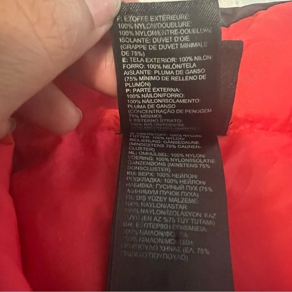 The North Face 550 Full Zip Aconcagua Puffer Jacket in Purple Sz XS - Picture 10 of 15